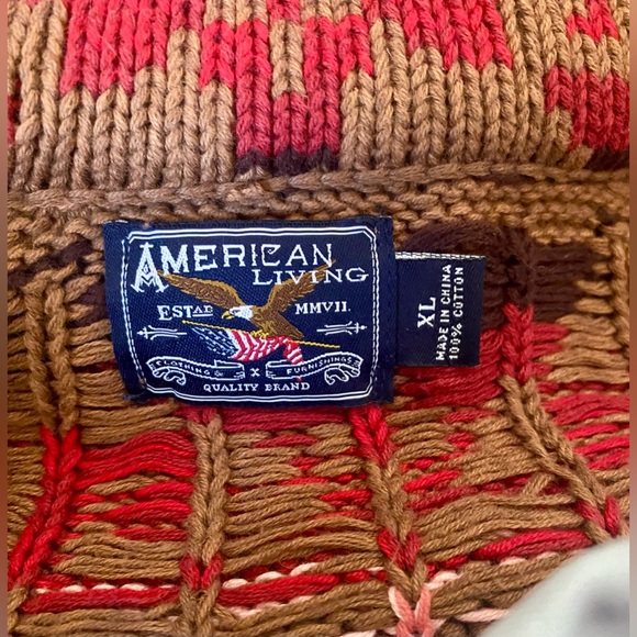Ralph Lauren American Living Aztec Cardigan - Picture 3 of 3